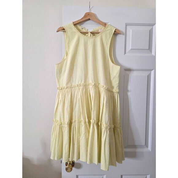 Cinq à Sept Song Dress L, Limelight $395 - Picture 3 of 11